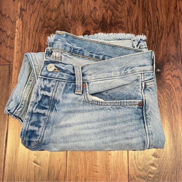 Old Navy Jeans - (high rise slouchy straight - 10 petite) - Picture 3 of 4